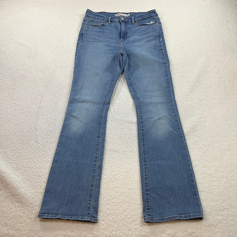 Levi Strauss Signature Jeans Womens 6 Blue Mid-Rise Bootcut Stretch 94384-0111